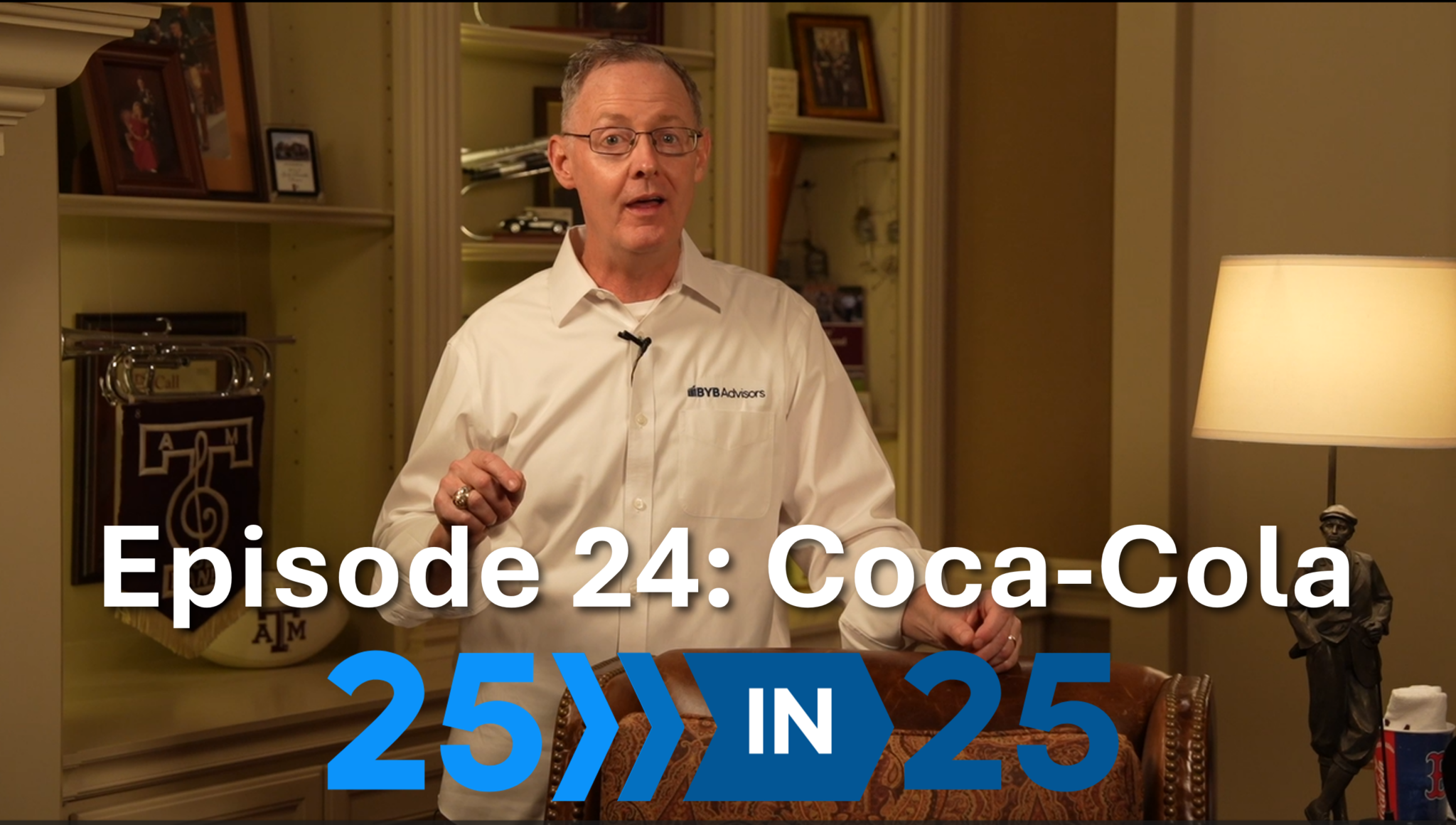 In episode 24 of the podcast series, Chris talks about coca-cola